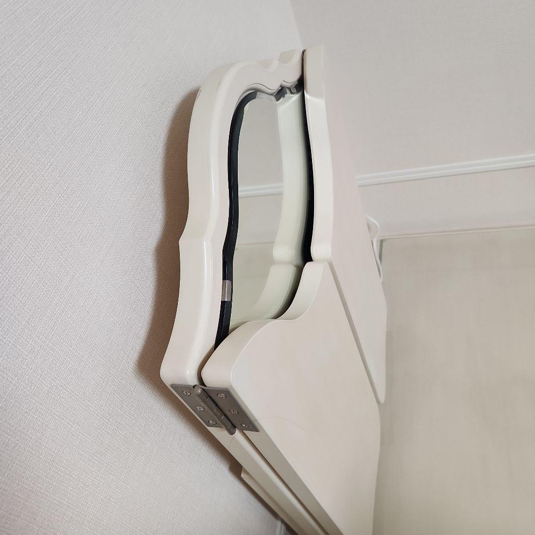 東海家具工業 フルール WH ドレッサー 【スツールは別出品中】