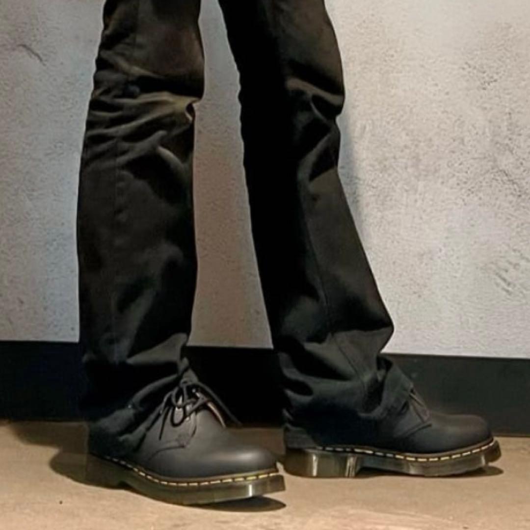 Dr.Martens　1461 ３ホールシューズ　ブラック　革靴　厚底　28cm