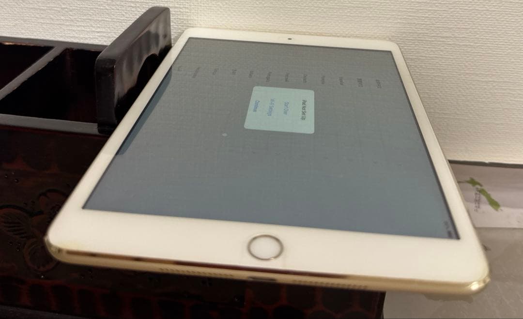 Apple iPad mini 第3世代 64GB ゴールド 美品 動作良好