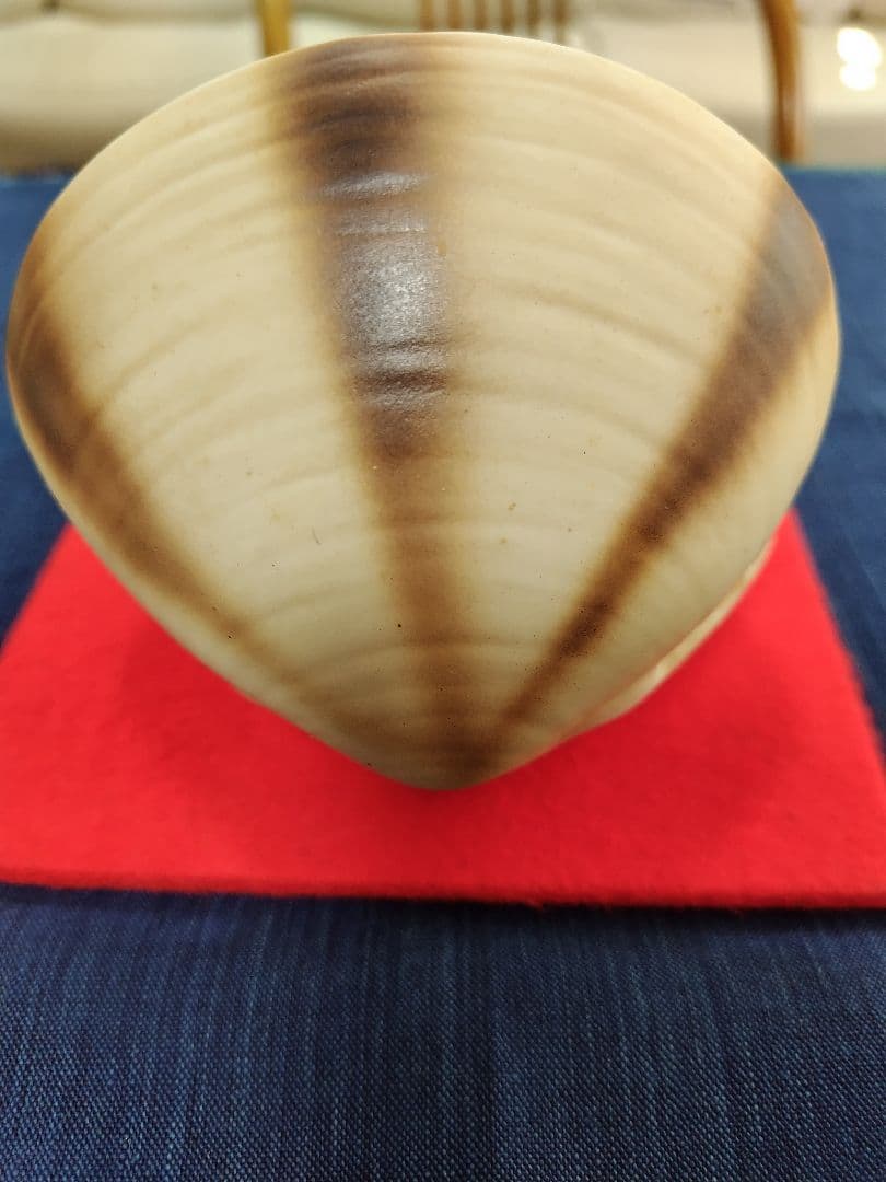 貝がら雛5人セット　10cm四方