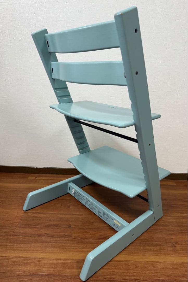 【希少・アクアブルー】stokke ストッケ トリップトラップ　シリアル4