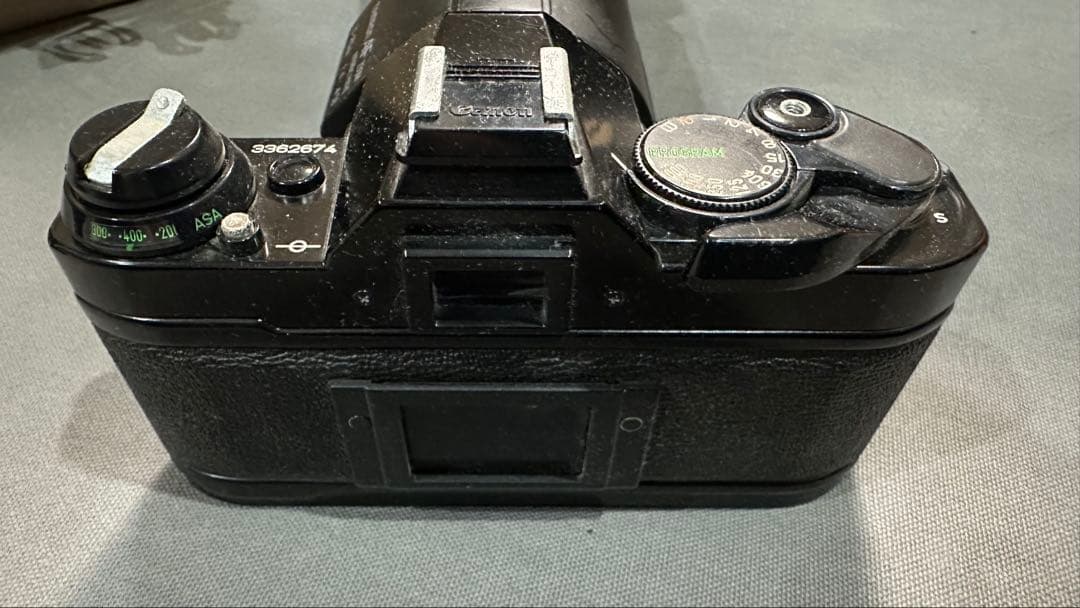 Canon AE-1 PROGRAM 望遠レンズ付き