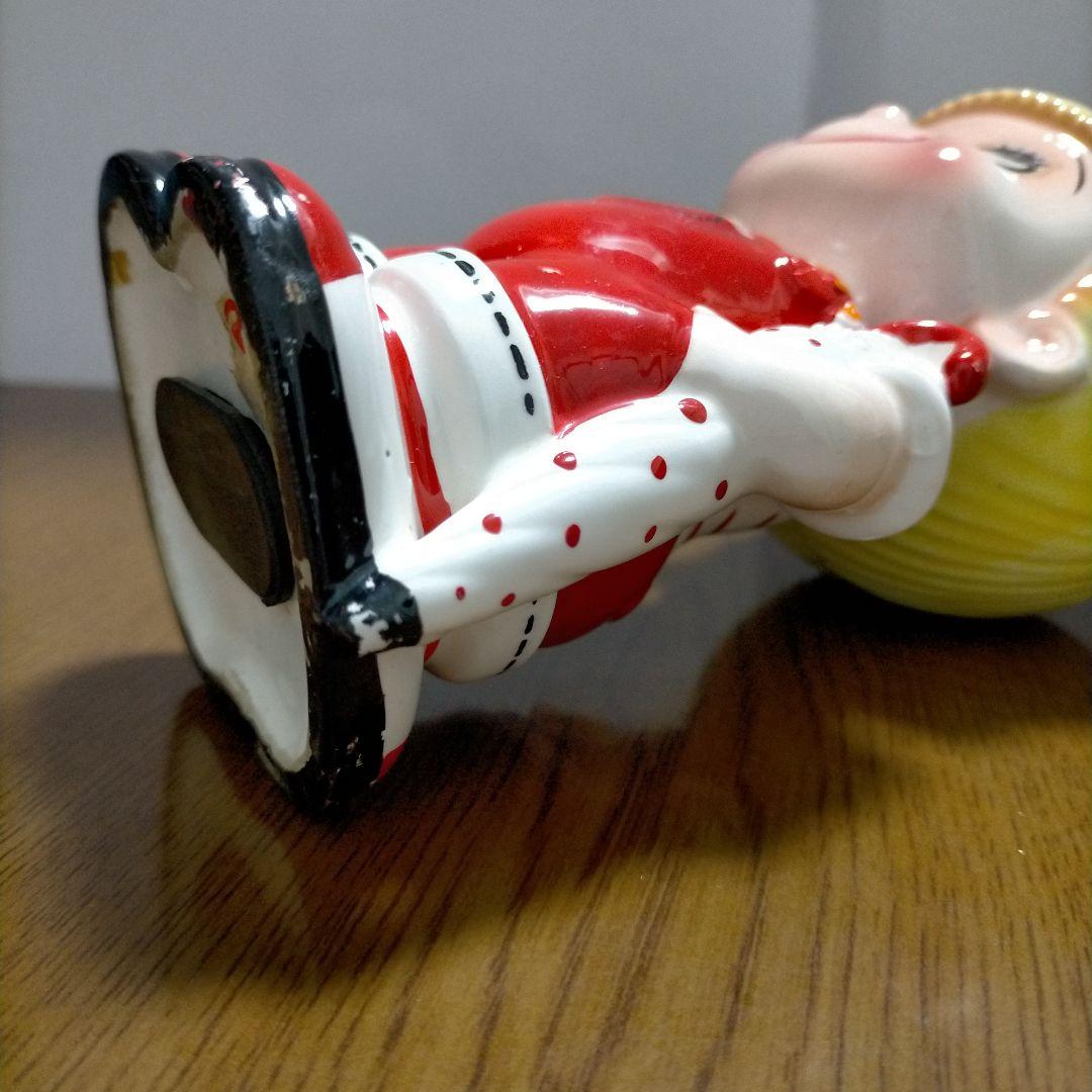 レア！内藤ルネ 貯金箱 陶器 女の子