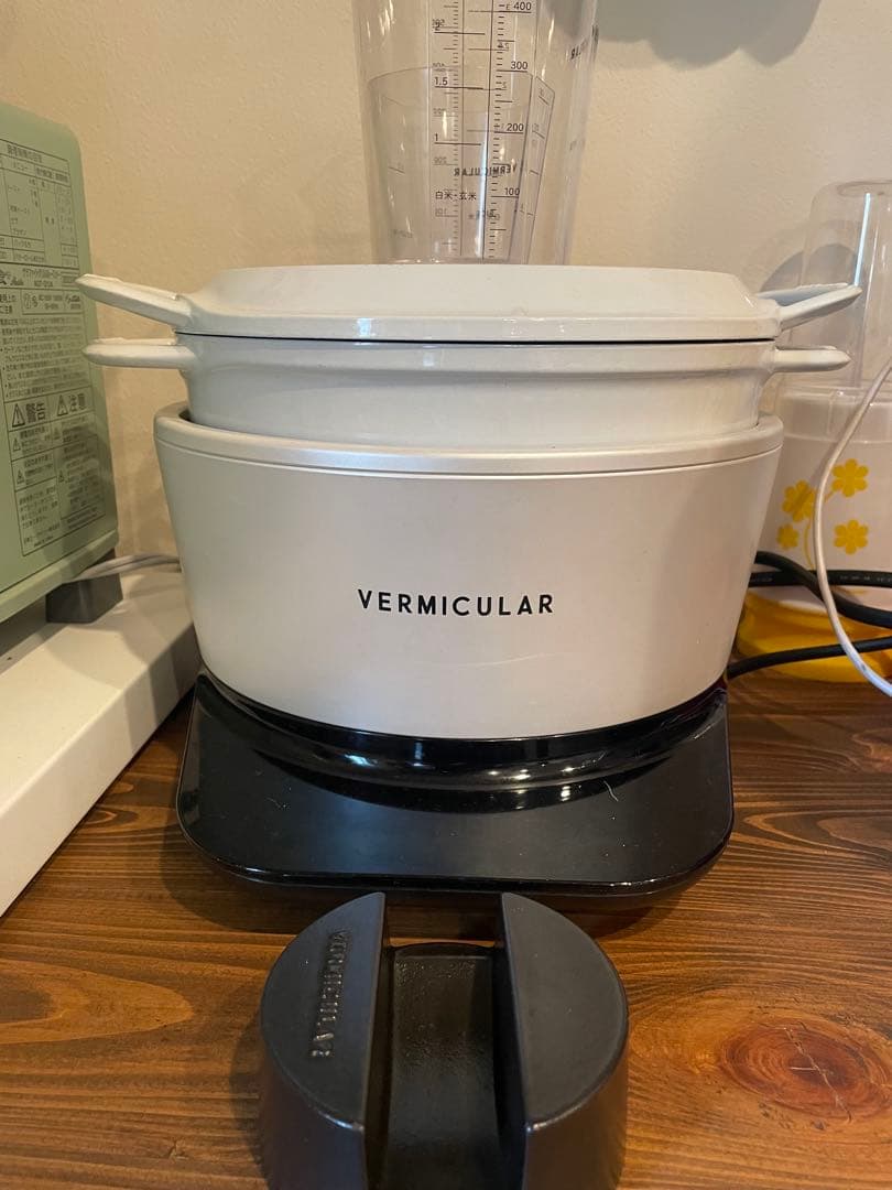 VERMICULAR ライスポット5合炊き　シーソルトホワイト