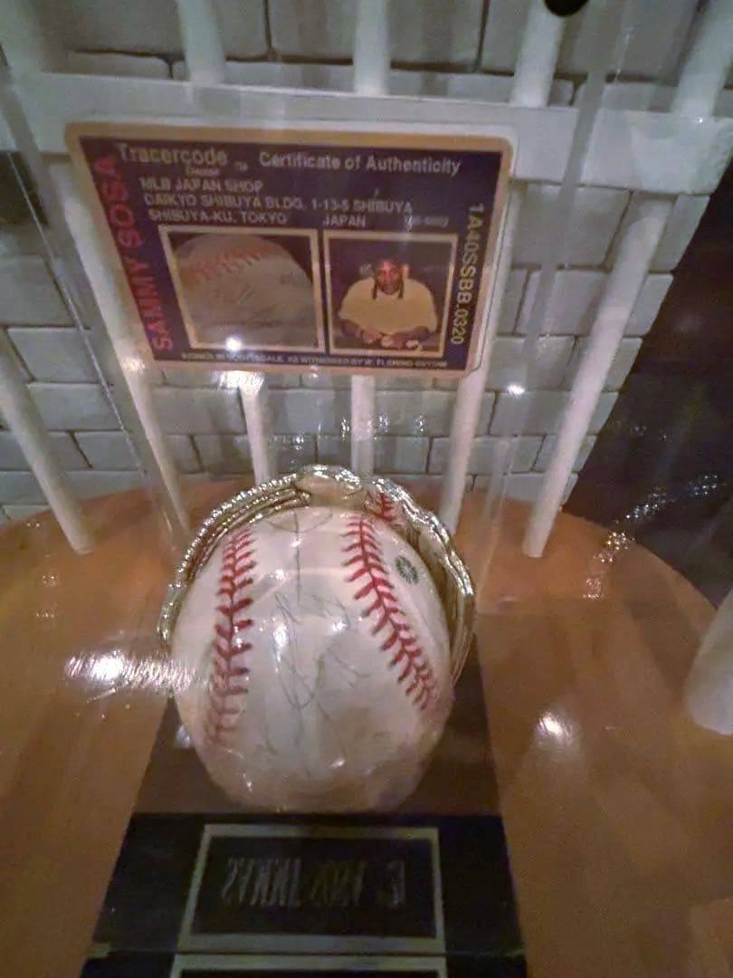 サミー・ソーサ 直筆サインボール