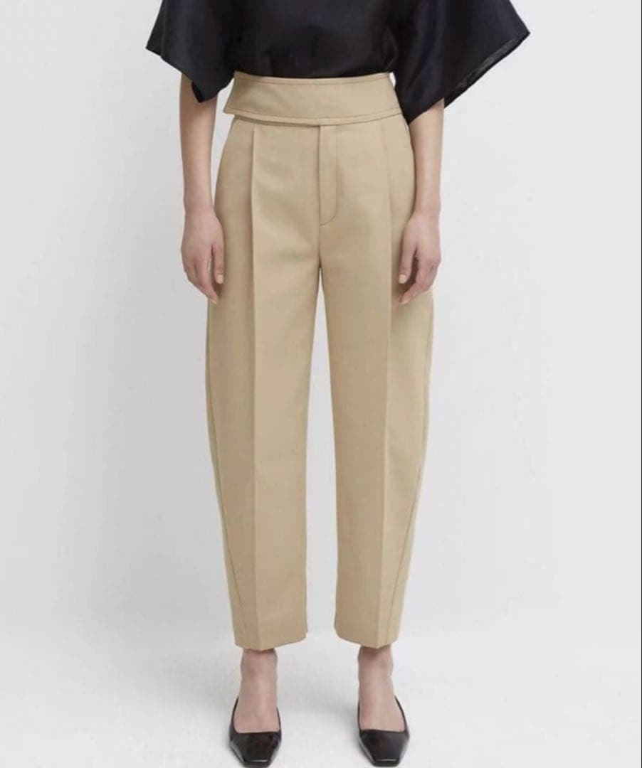 …*様 美品✨TOTEME トーテム タックチノパン テーパードパンツ コクーン