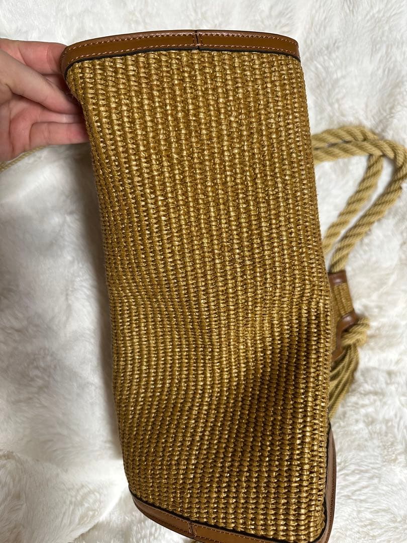 MARNI フリンジ付きトートバッグ