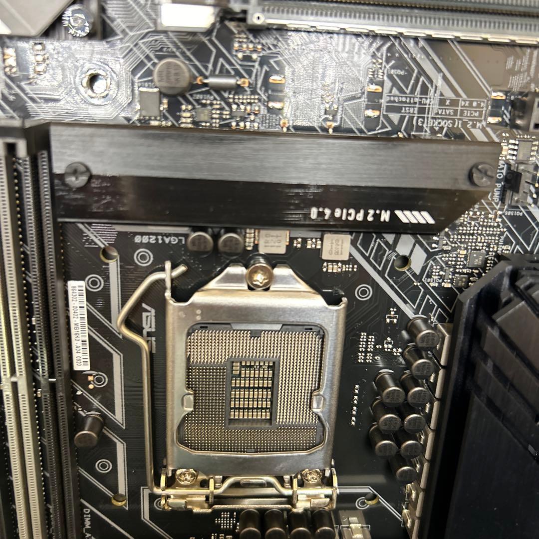 動作未確認　ASUSマザーボード TUF GAMING H570-PRO