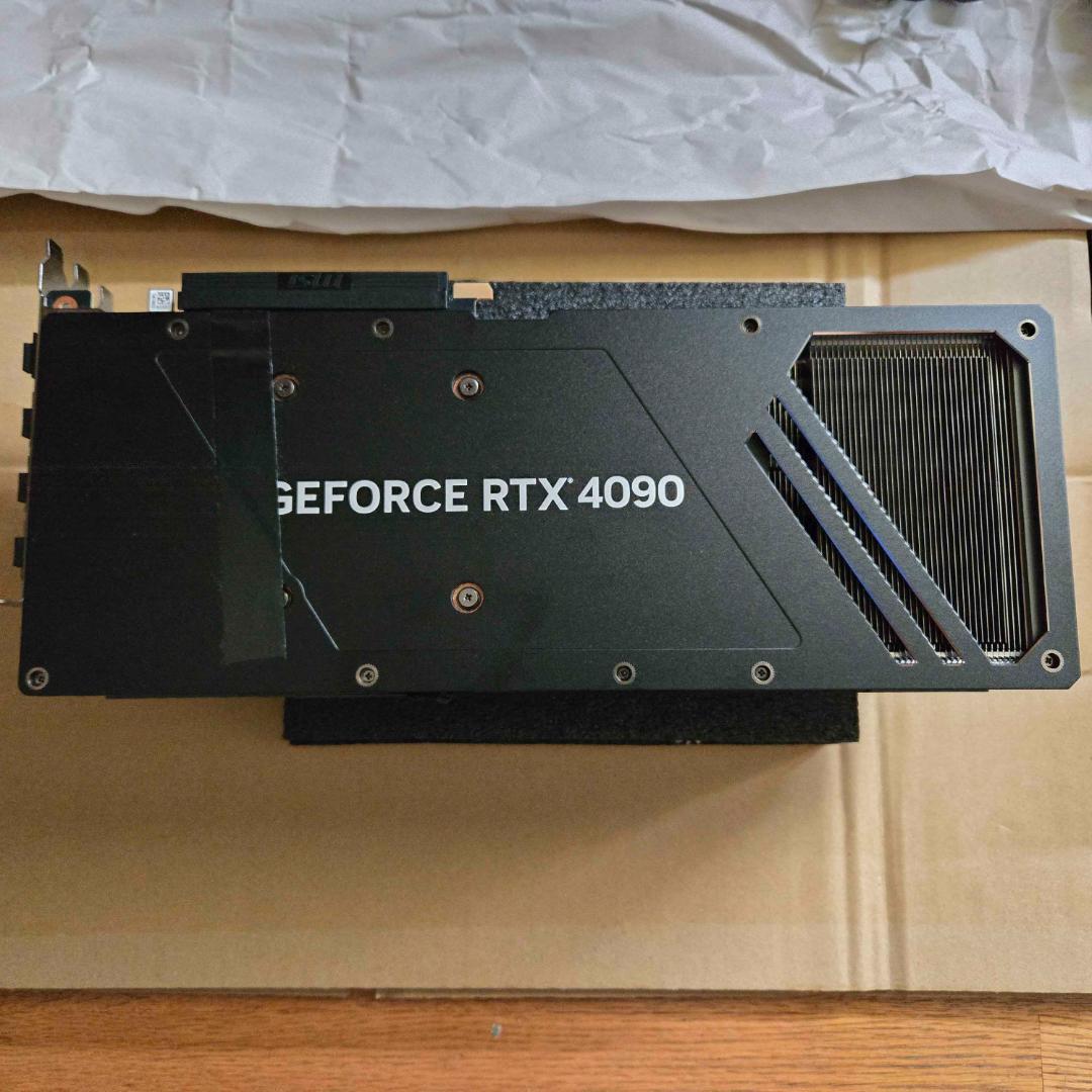 【ジャンク】ZOTAC RTX4090 ＋1200W Platinum電源セット
