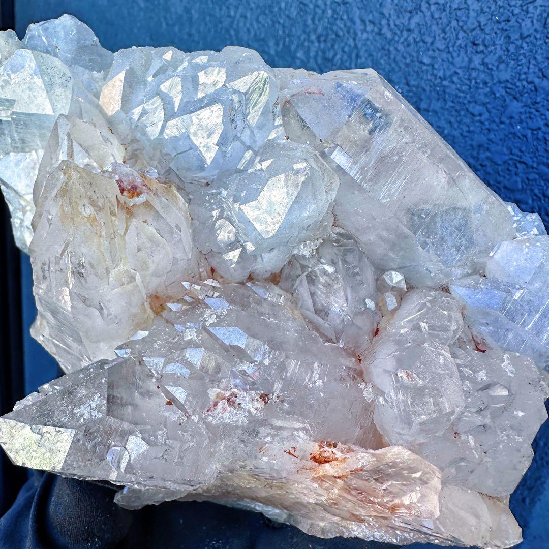 希少❗️高級品 ❗キラキラ☆超綺麗♡超強いパワー ヒマラヤ水晶クラスターA1484