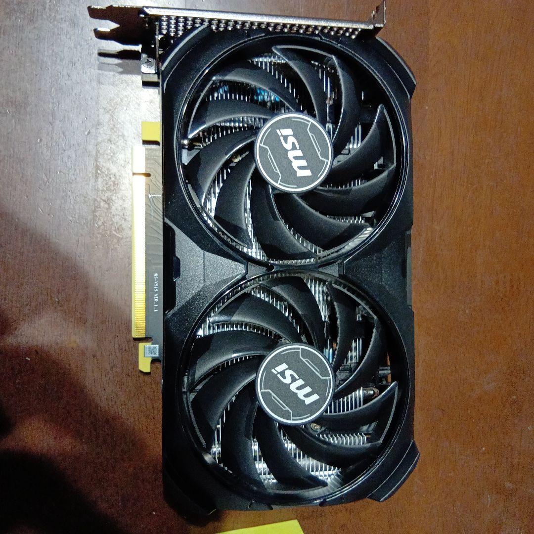 MSI GeForce RTX 4060TI グラフィックボード