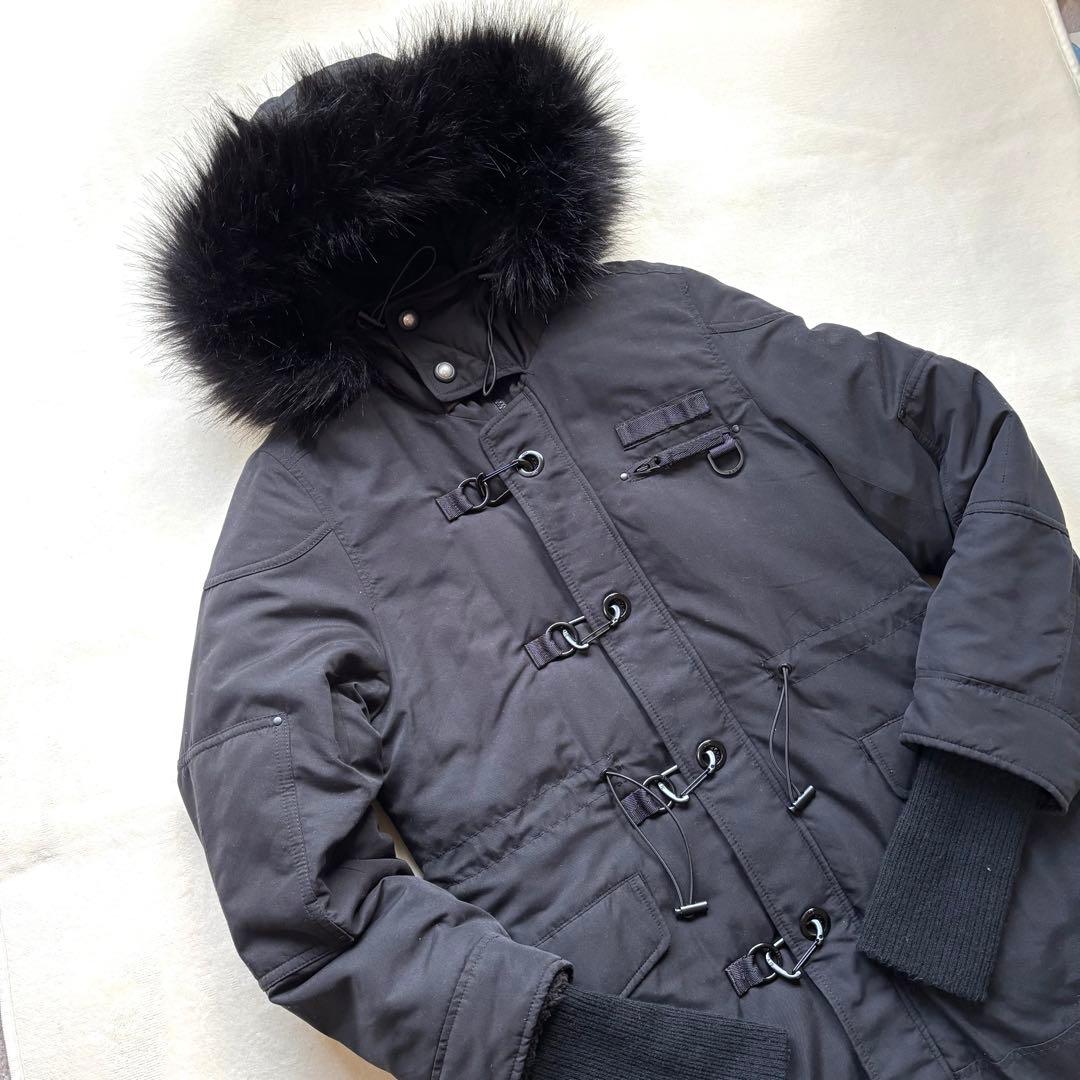 【美品】SLYスライ N3B ミリタリーモッズコート y2k ブラック サイズ1