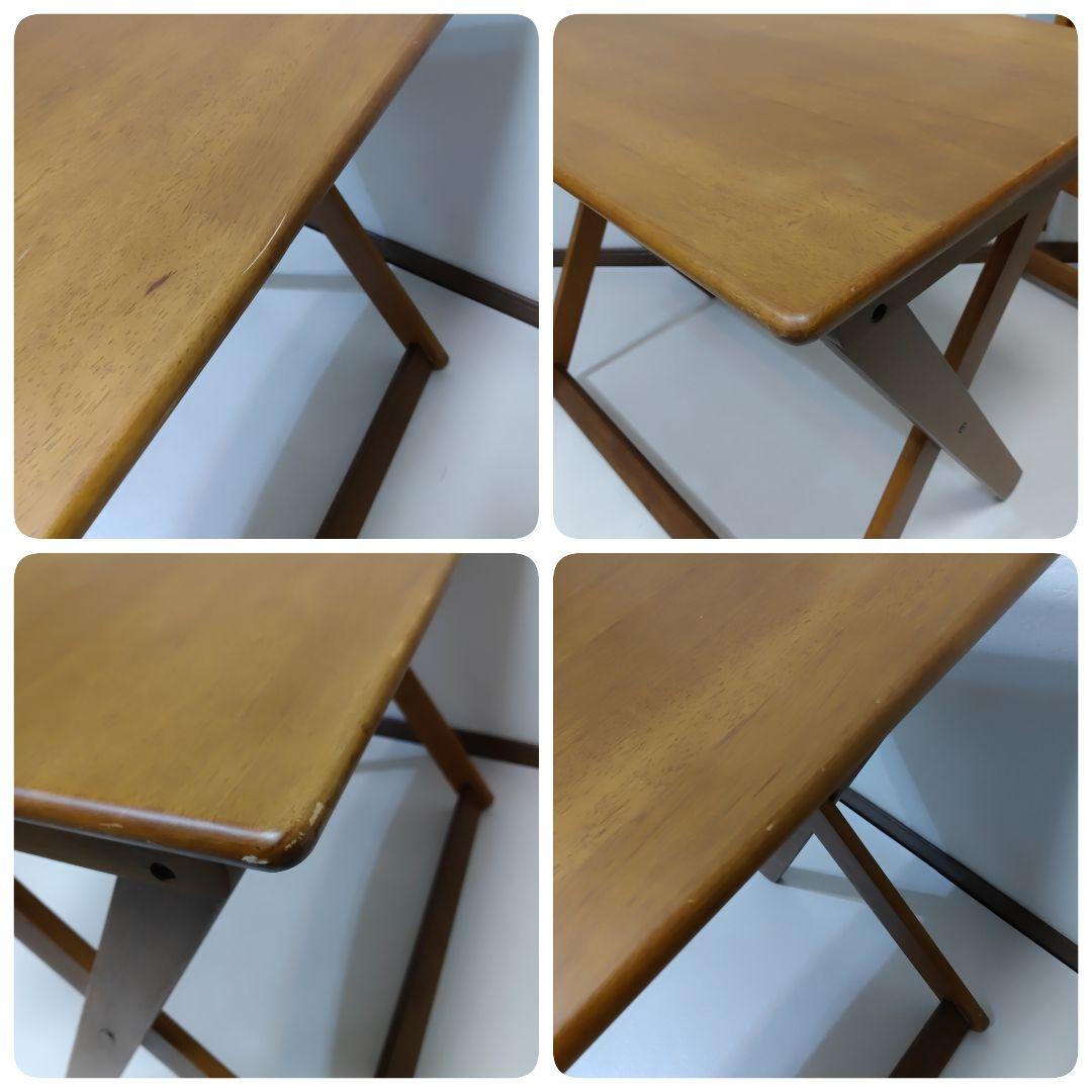 アンティーク　Desk ＆ Chair　折りたたみ　デスク ＆ チェア セット