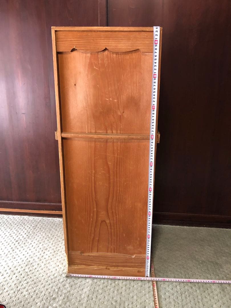 お膳　お椀　5膳　おひつ　しゃもじ　お盆　セット　木製収納箱付き　骨董品