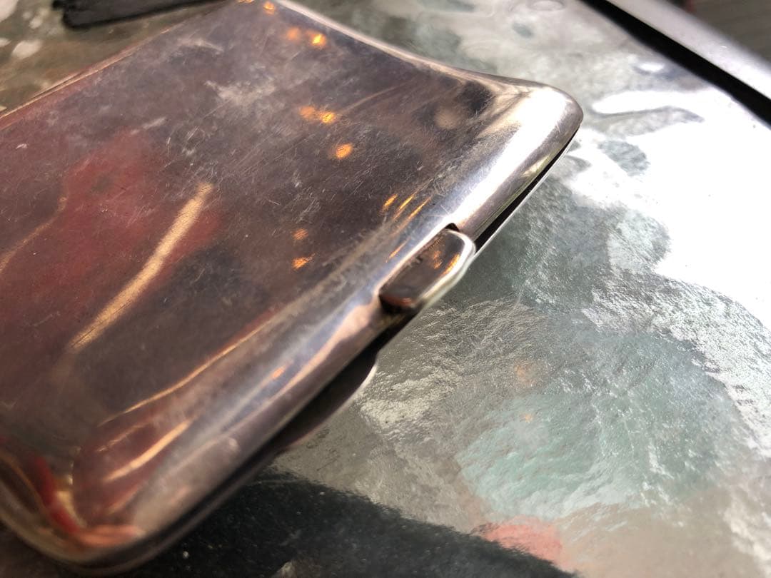 S925アンティークシガーケース1910s