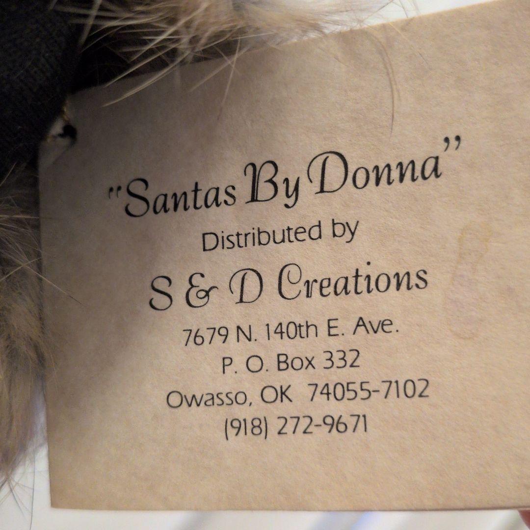 Santas by Donna ビンテージ サンタクロース人形 ハンドメイド
