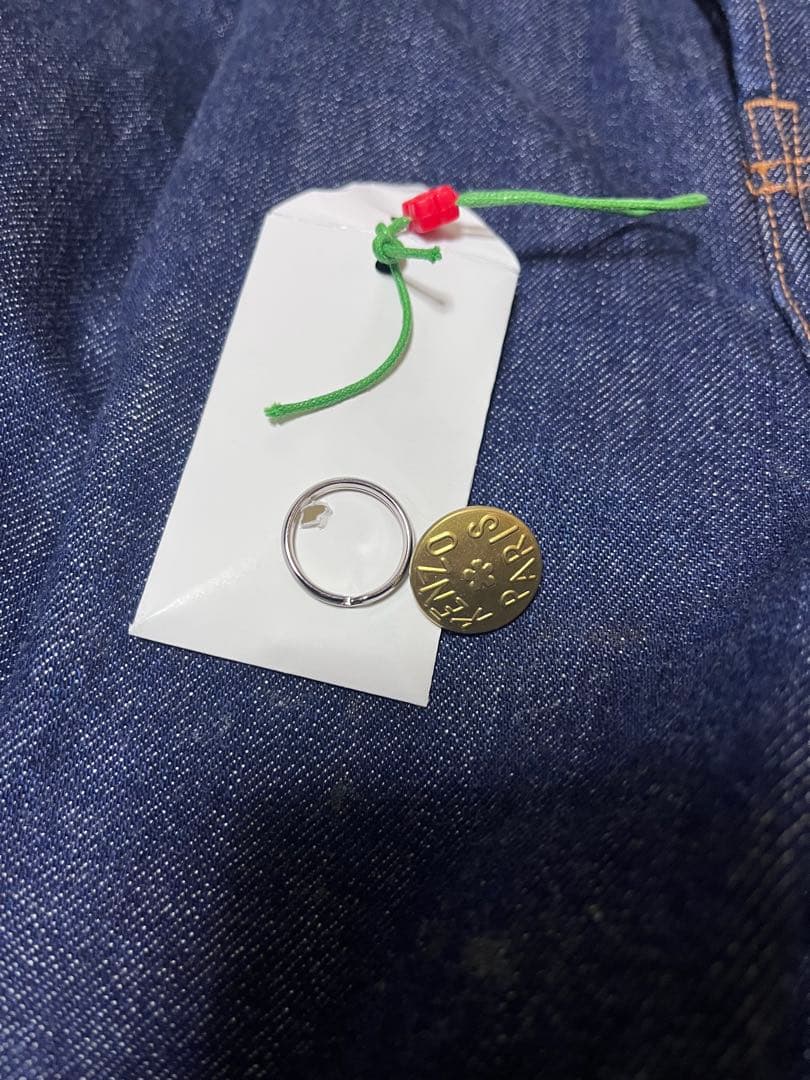 KENZO SCHOOLBOY FIT JEANS タックワイドデニム