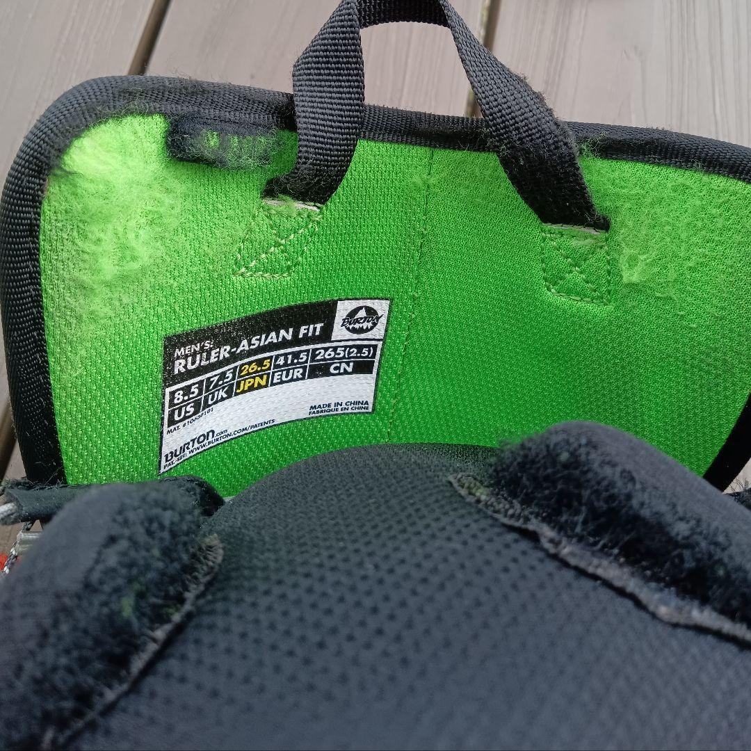 Burton Ruler Asian Fit size 26.5cm 黒