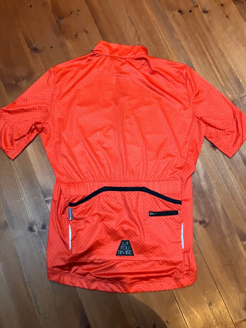Cafe du cyclisteサイクルジャージ オレンジ M