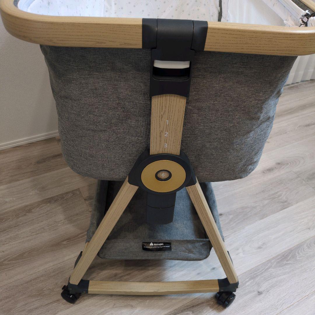 ベビーベッド グレー playkids Maydolly HZDMJ