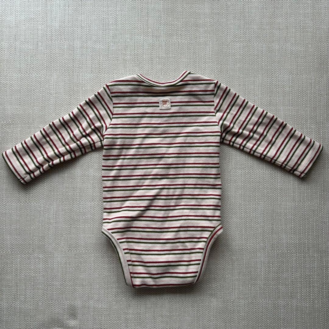 melted butter RIB BODYSUIT & BONNET セット