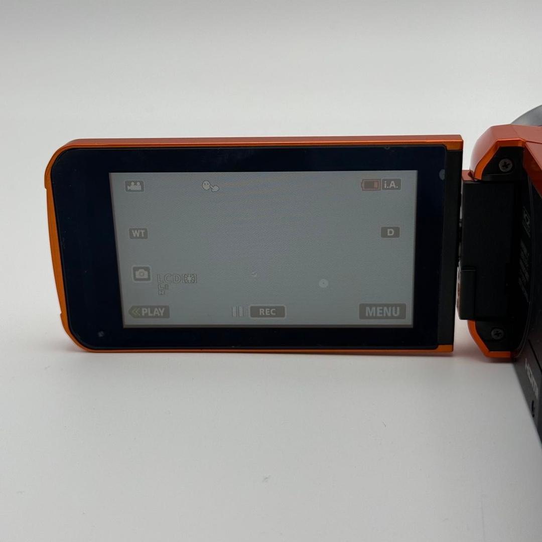 JVC EverioR GZ-RX600-D オレンジ　箱付き