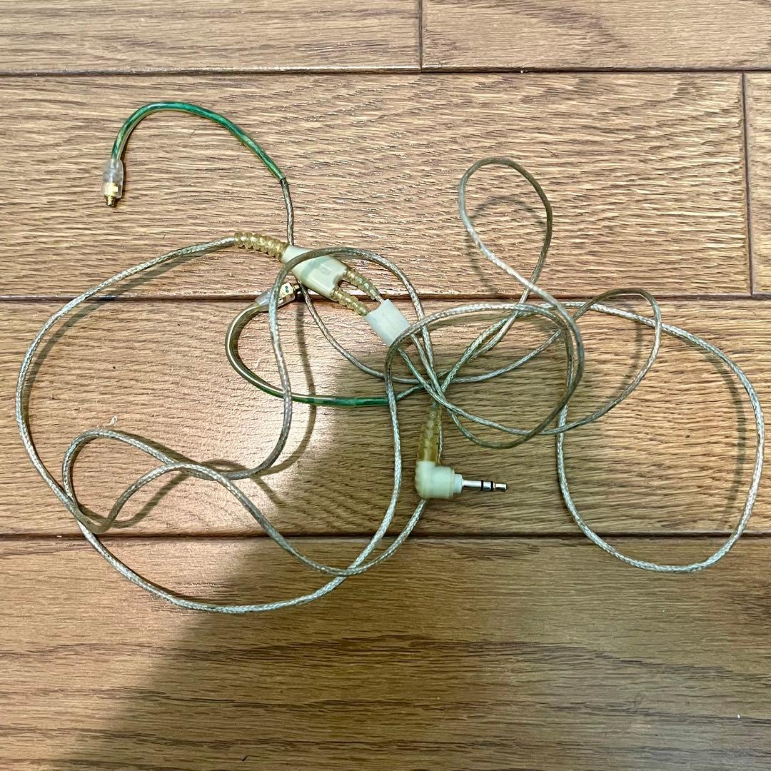 【ジャンク】SHURE SE535LTD-J 左側ピン折れ 両シェル修理痕有り