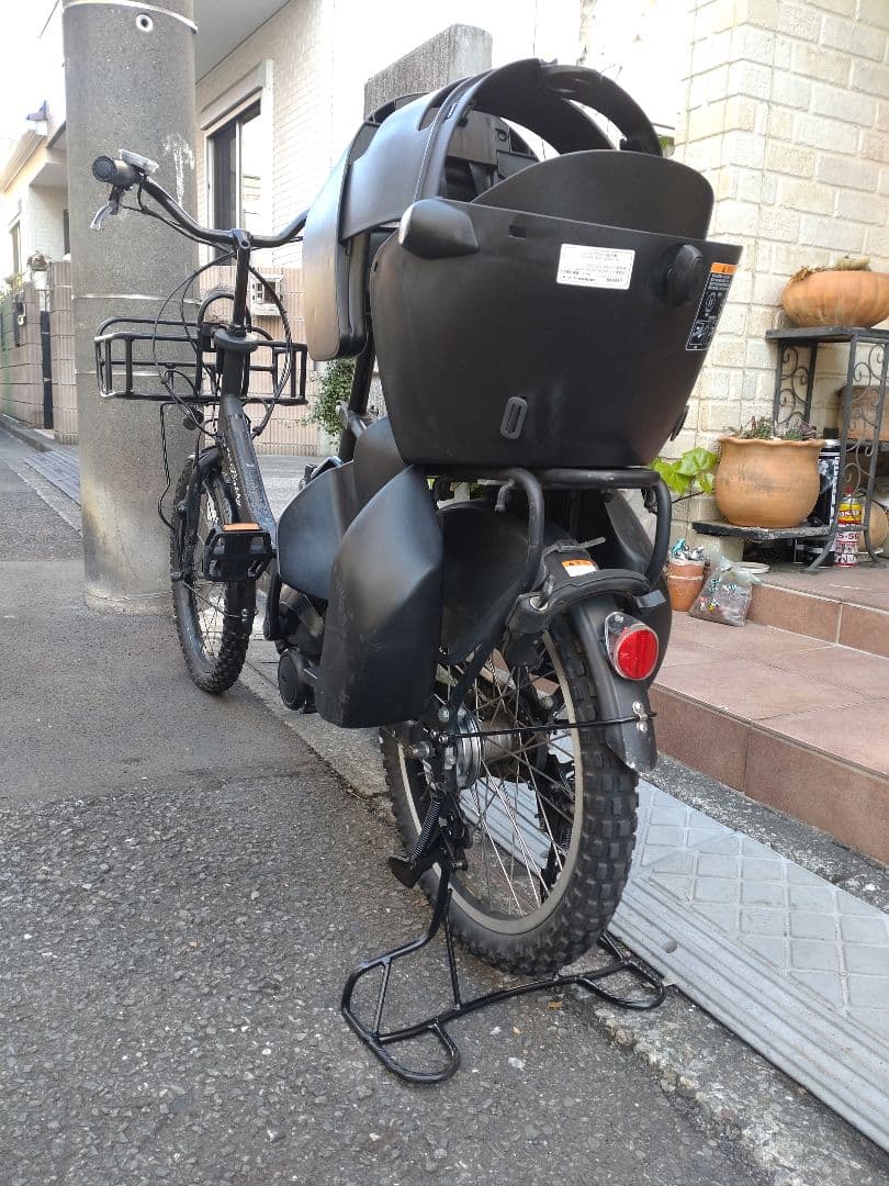 配送可★直接引渡可★カスタム【ヤマハパスバビーアン】電動アシスト自転車 子供乗