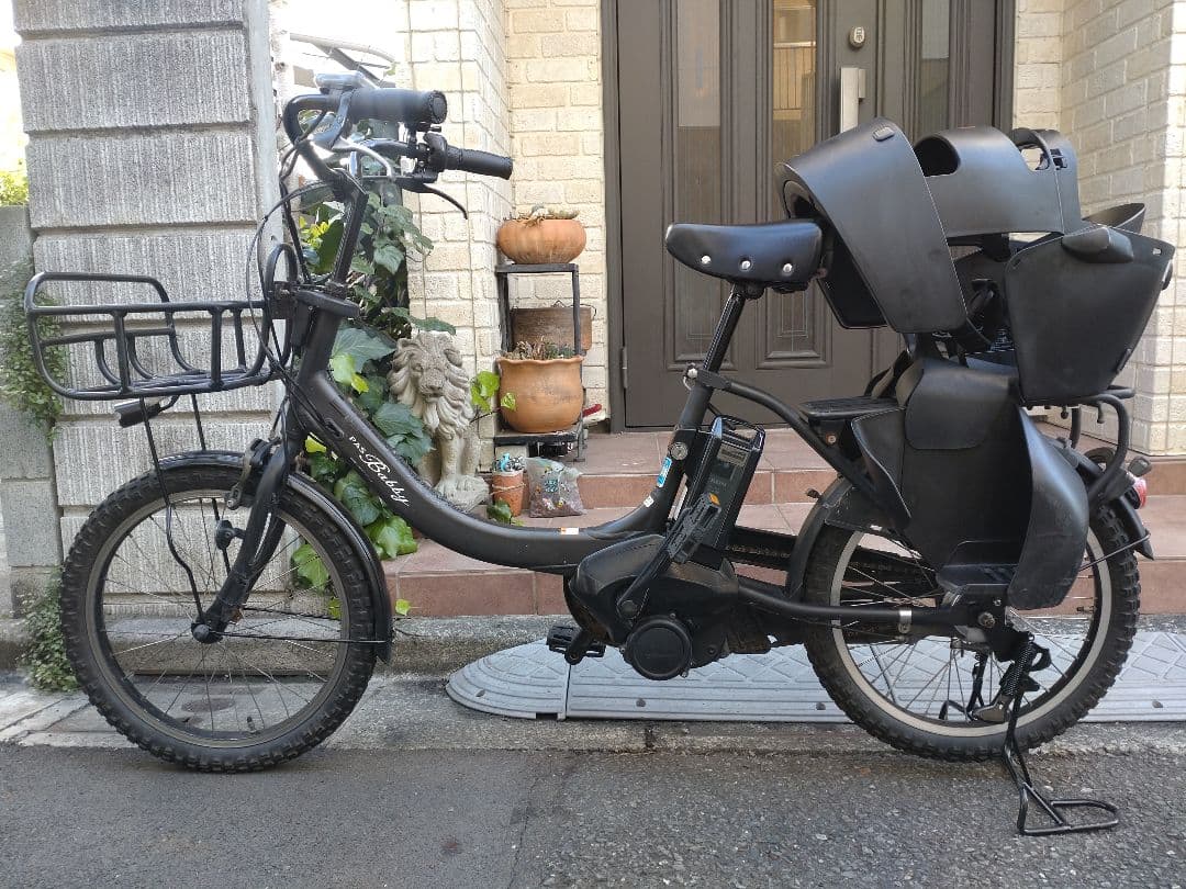 配送可★直接引渡可★カスタム【ヤマハパスバビーアン】電動アシスト自転車 子供乗