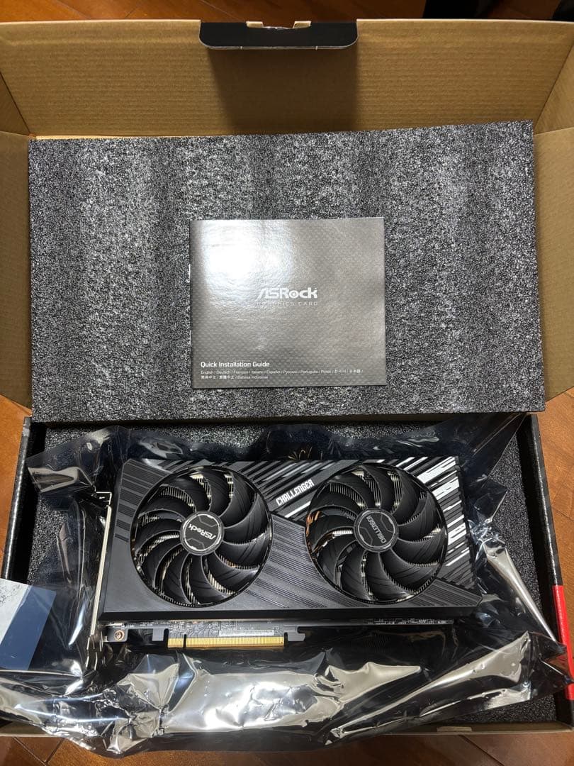 【値下げ】ASRock RX7800XT 16GB 美品 動作確認済 箱あり