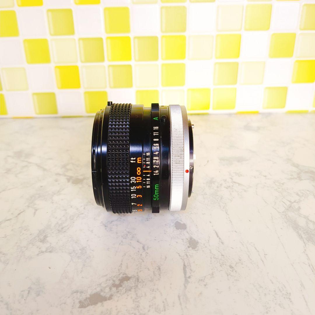 廃盤 Canon キャノン FD S.S.C 50mm F1.4 単焦点 レンズ