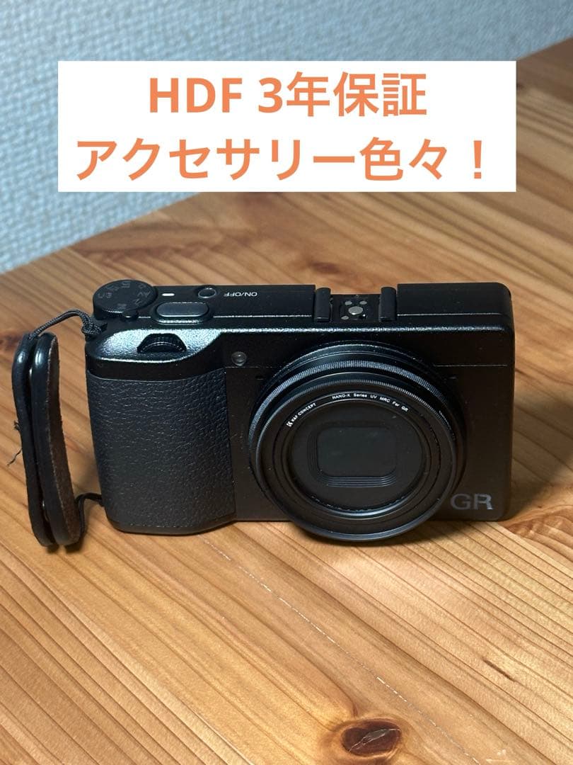 RICOH GR III HDF 28mm【保証付き・付属品多数】