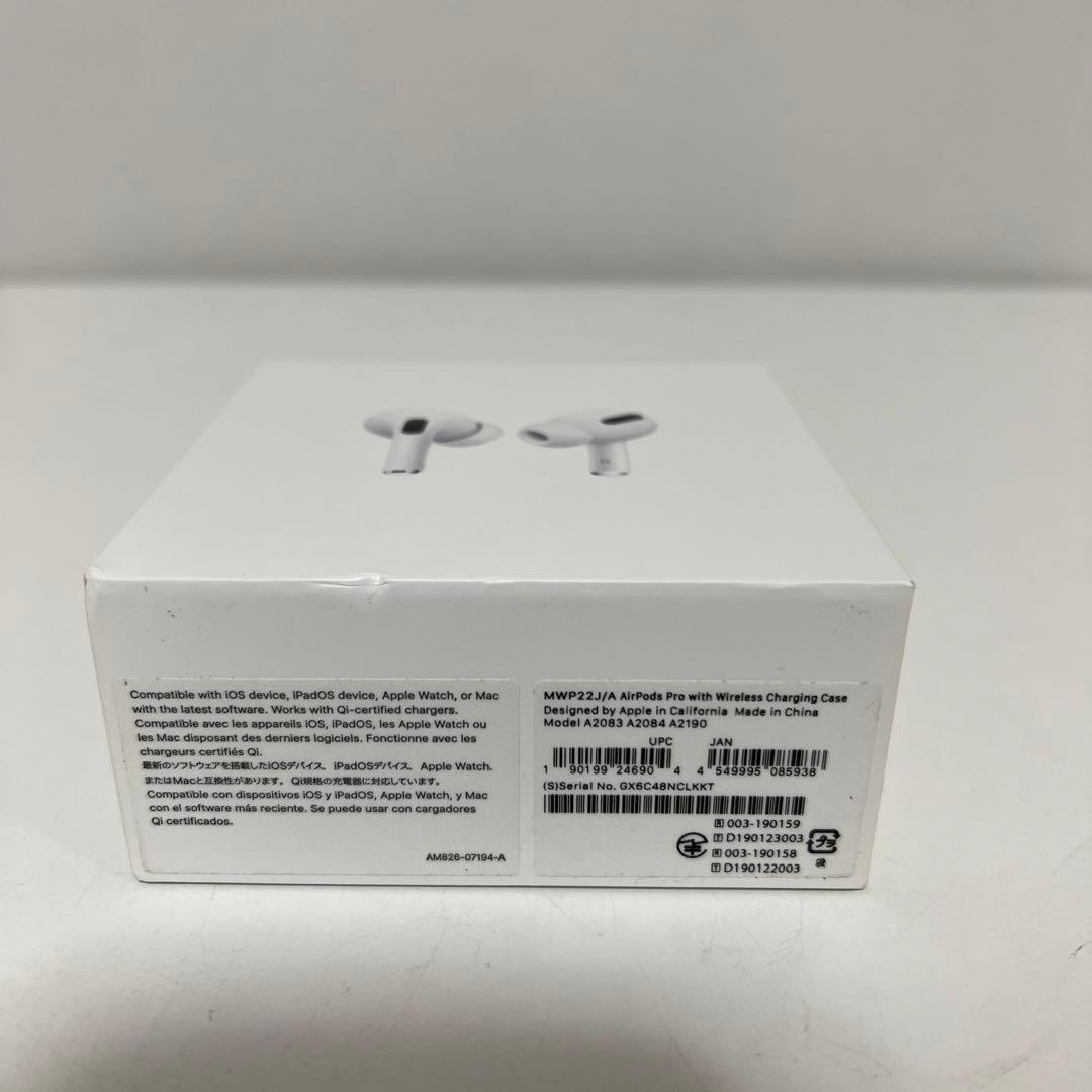 AirPods Pro 第1世代 MWP22J/A ワイヤレスイヤホン 中古