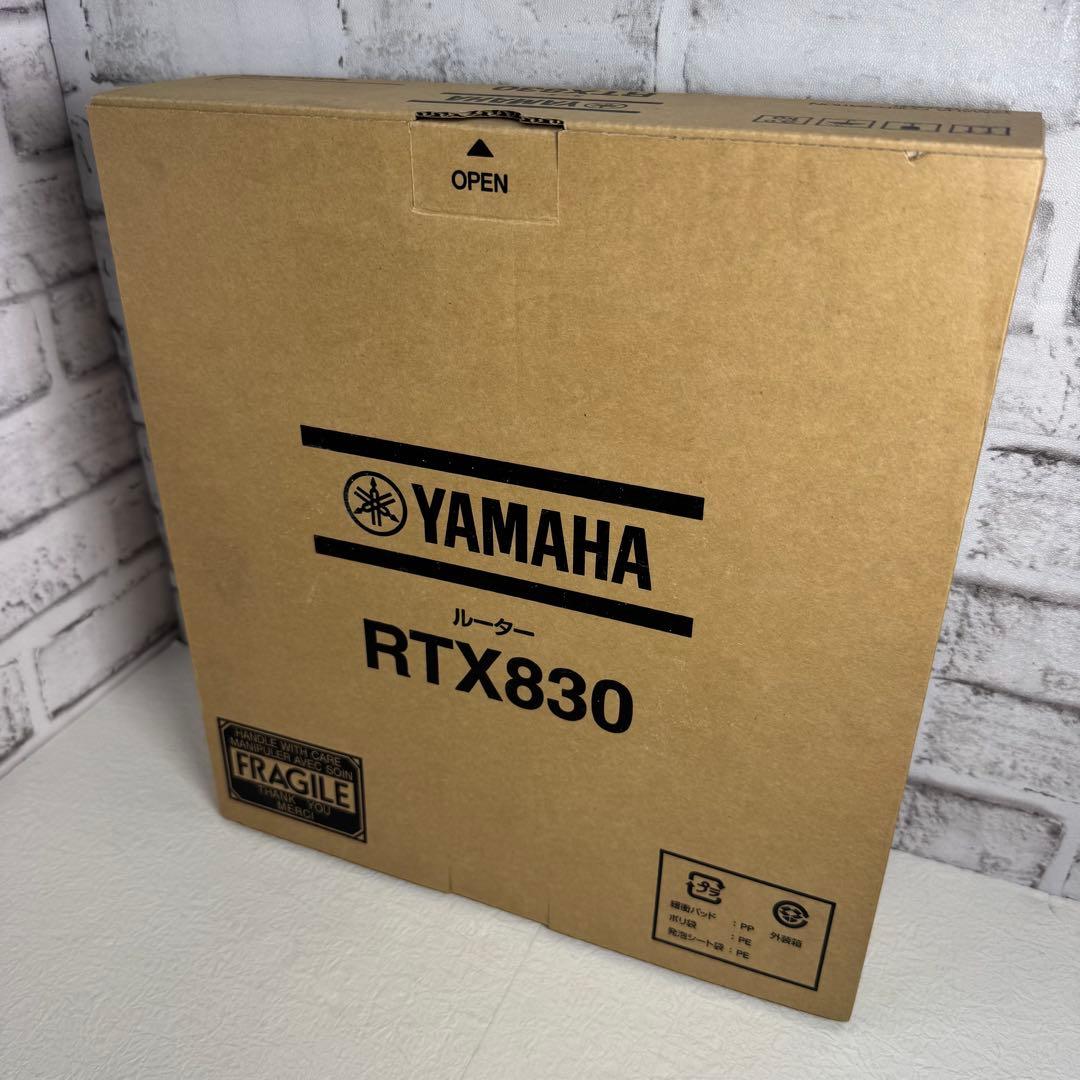 【極美品・初期化済み】YAMAHA RTX830 VPNルーター