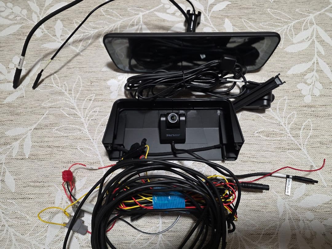 アルパイン アルファード デジタルインナーミラー ドラレコ 前後