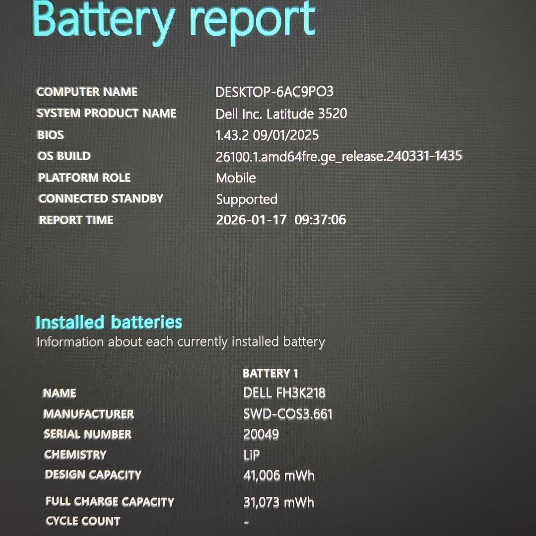 準美品 Latitude 3520 11世代 i5 16GB フルHD オフィス