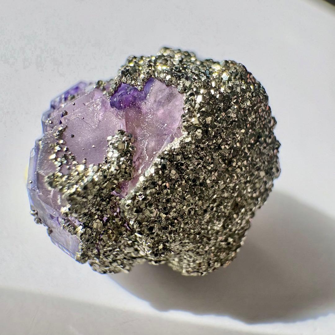 519 中国 内モンゴル産 レアタイプ フローライト&パイライト