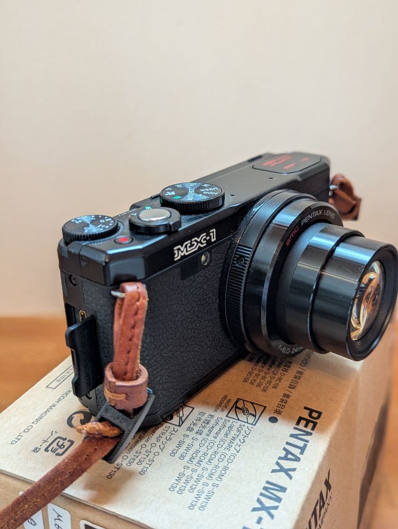 PENTAX MX-1 クラシックブラック デジタルカメラ 稼動 美品 中古