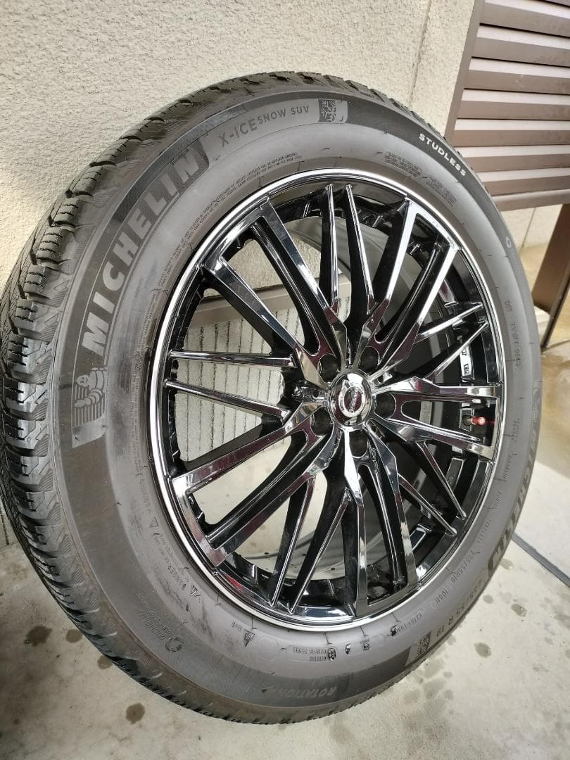 KEN様　235/55/R19　アルミホイール付きスタッドレスタイヤ 4本セット