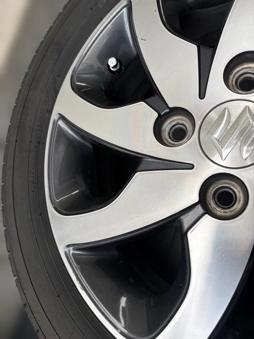 オススメ‼️スズキ純正14インチ 4.5J 23年165/55R14 4本セット⛰️