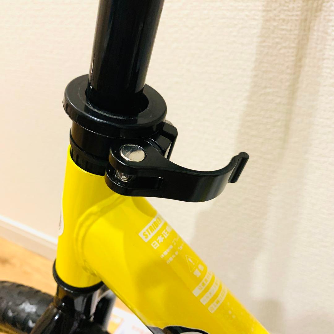 【極美品】STRIDER スポーツモデル 12インチ キッズバイク イエロー