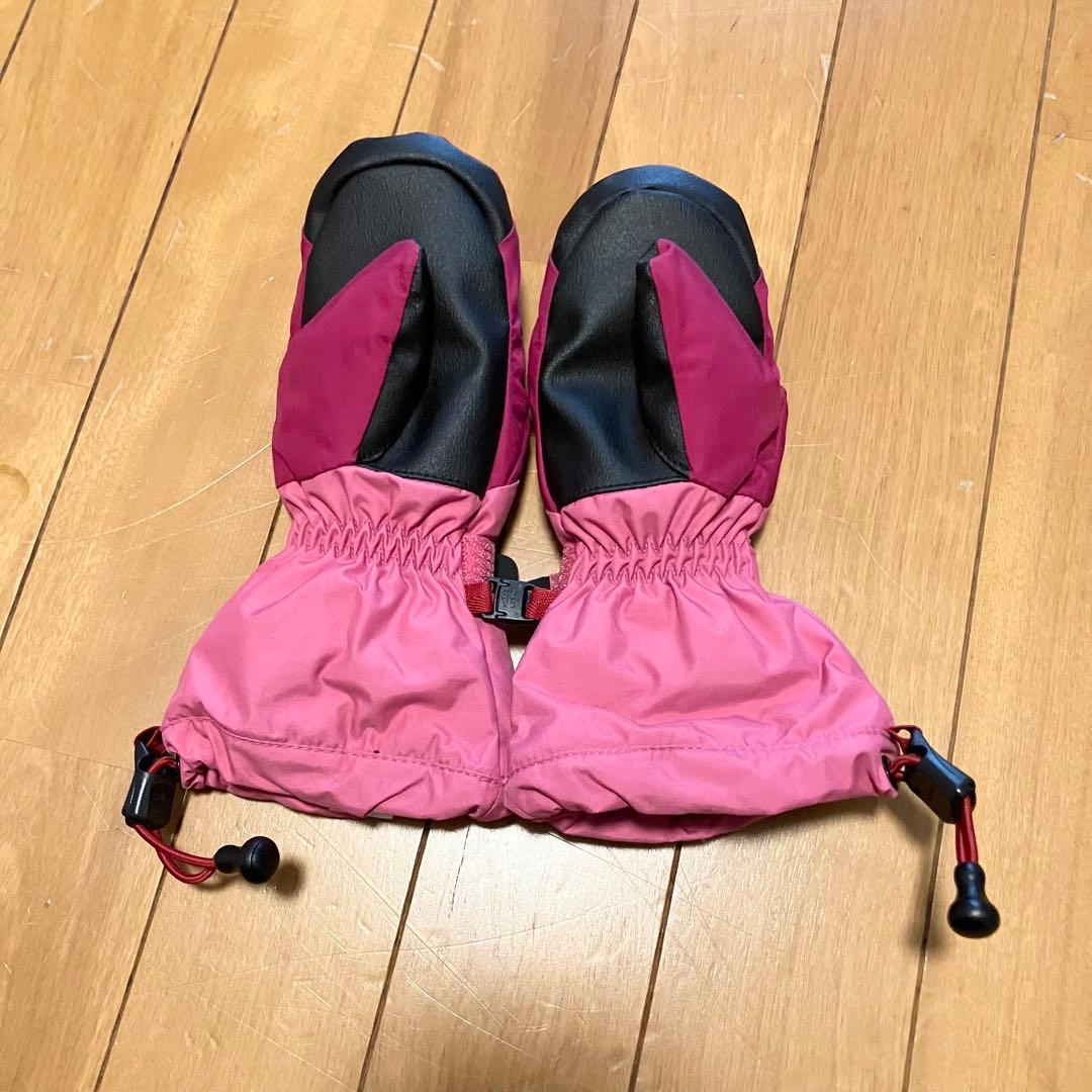 モンベル スノーウェア 2点セット（子供用）ジャンプスーツ・ミトン