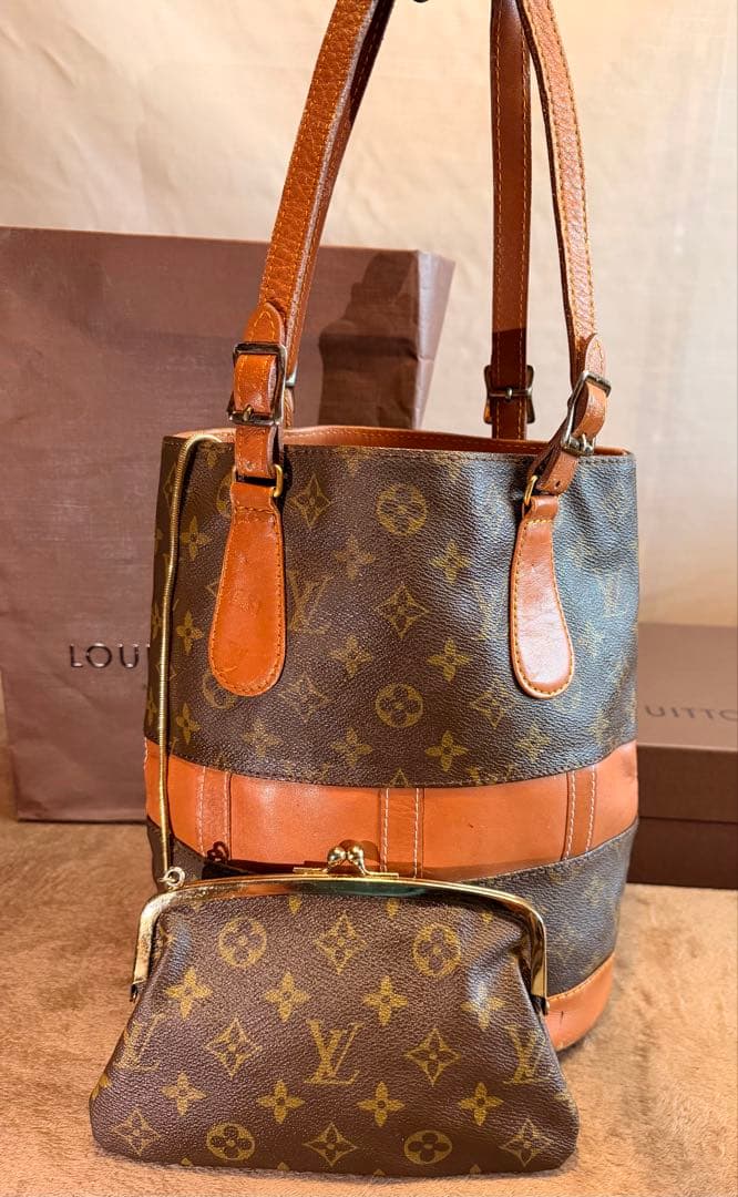 LOUIS VUITTON　ショルダーバッグ　バケツ型　USA製