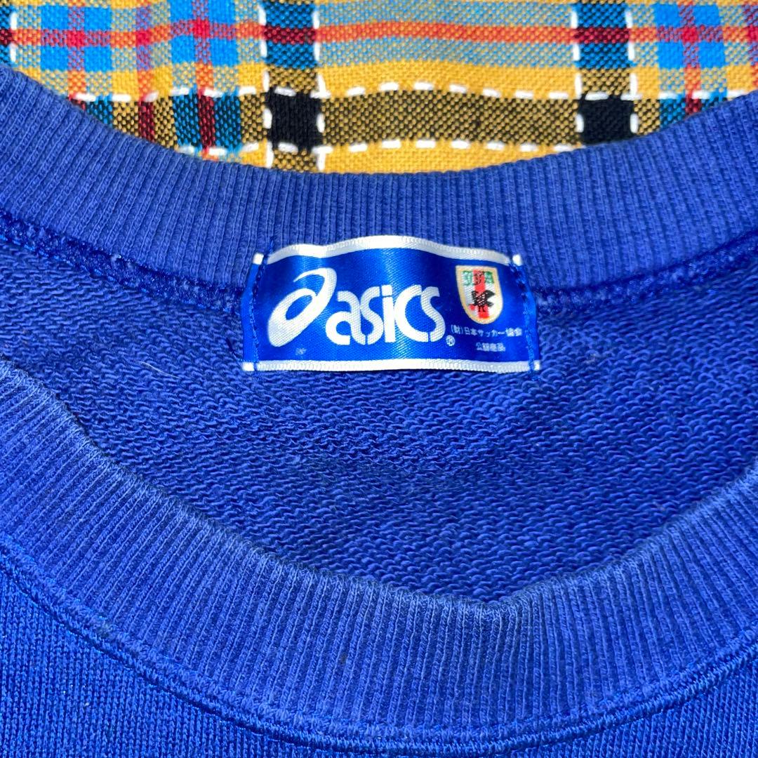 ASICS サッカー　日本代表　ドーハ　スウェット　Mサイズ