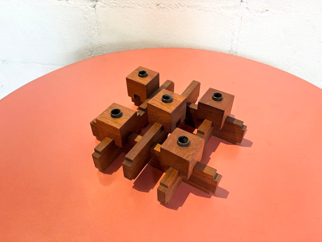 キャンドルホルダー　置物　ビンテージ