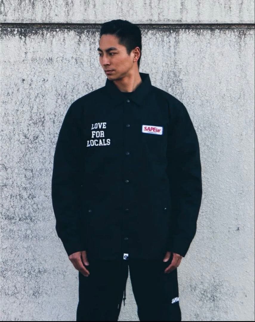 sapeur LOVE FOR LOCALS コーチJK ナイロンJK
