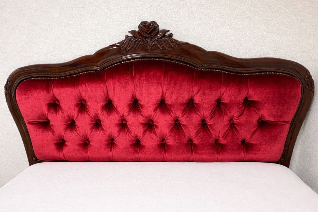 【ベッドフレーム セミダブル】アンティーク バロック ロココ