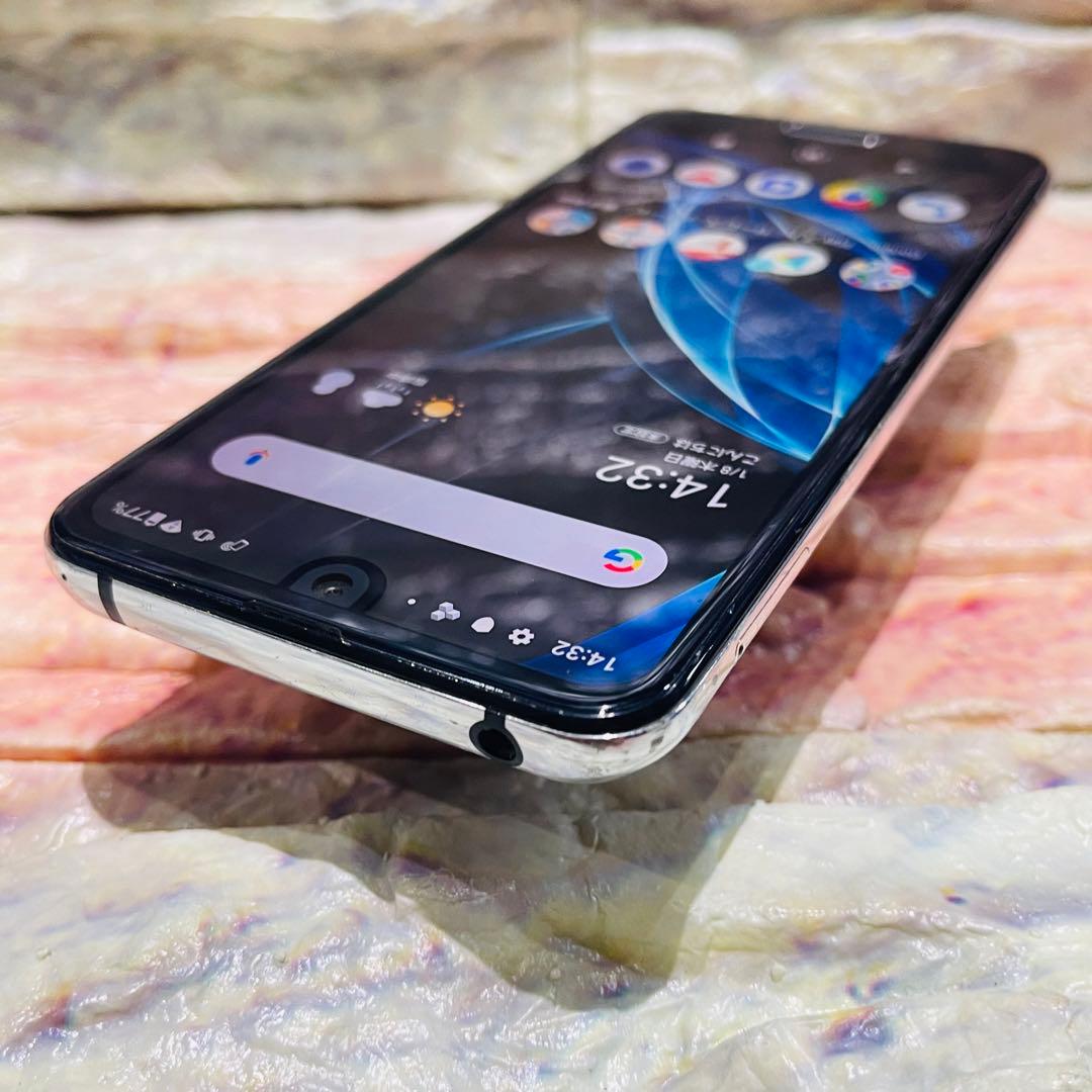 SIMフリー AQUOS R2 64GB プレミアムブラック 電池良好