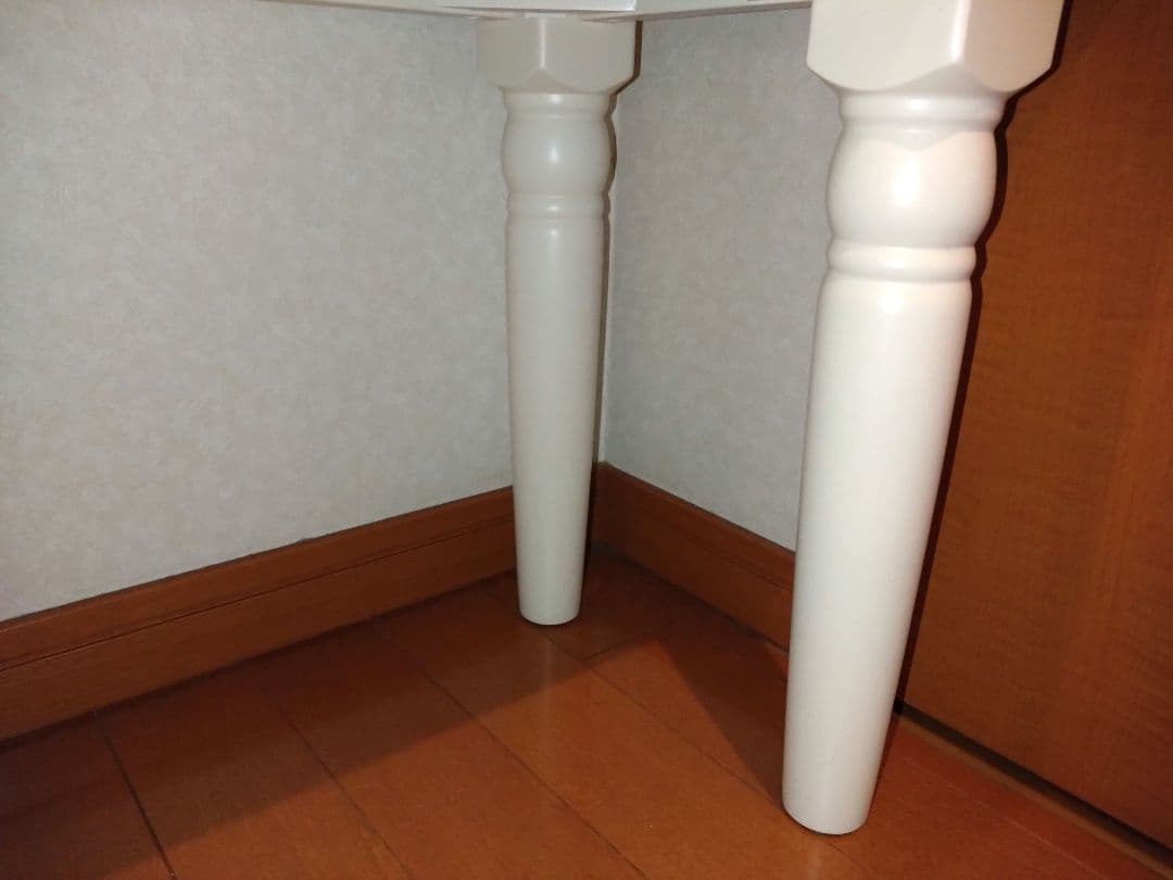 天然木★ベンチ　白脚