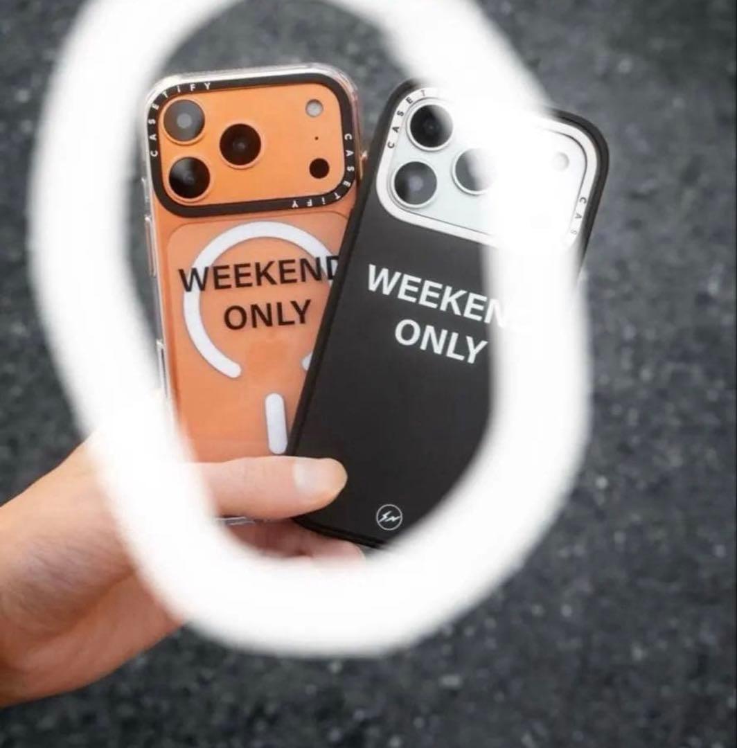 iPhone17 pro WEEKEND店舗限定 フラグメント CASETiFY